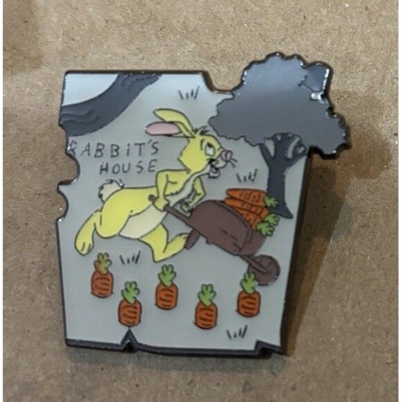 Loungefly Rabbit Winnie The Pooh Map Mystery Puzzle Disney Pin E9 - Picture 2 of 3